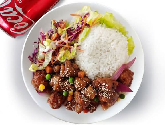 Hot & Spicy Chicken(Combo)麻辣鸡块